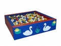 Сухой бассейн (квадратный) 1,3х0,5 (без шаров)